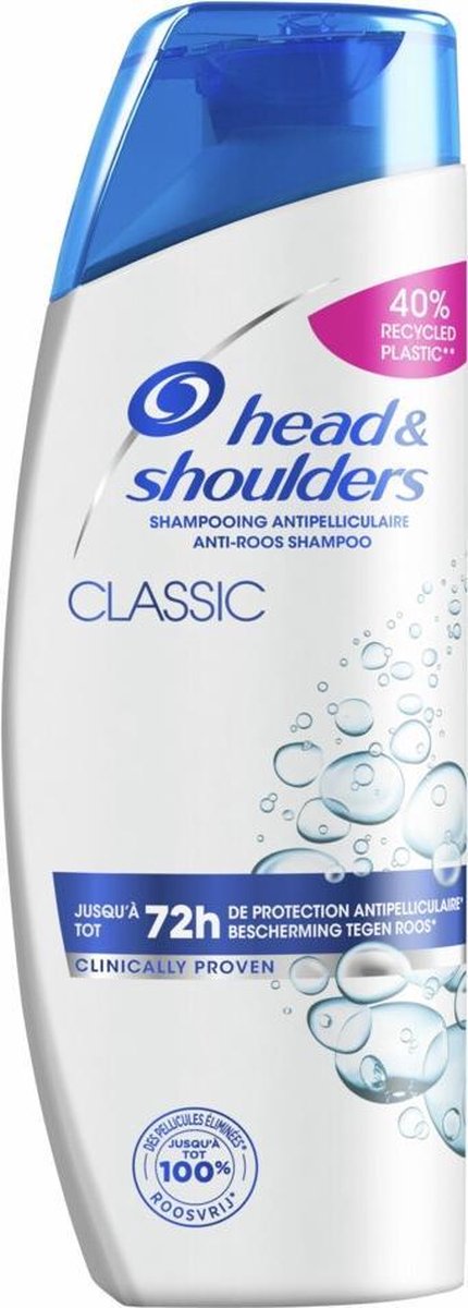 Head & Shoulders Classic Anti-Roos Shampoo - Voordeelverpakking - 6 x 285 ml Head & Shoulders Classic Anti-Roos Shampoo - Voordeelverpakking - 6 x 285 ml