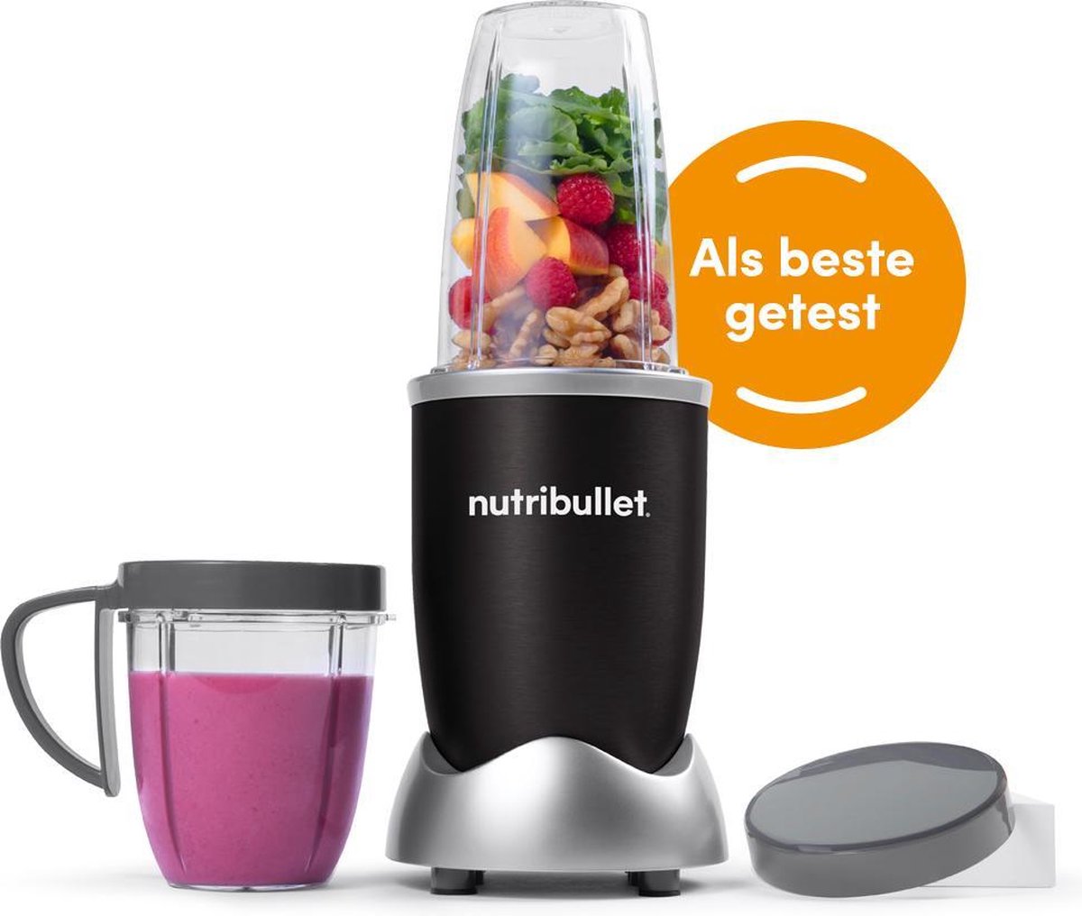 NutriBullet Original - Blender - 8-delig - Zwart NutriBullet Original - Blender - 8-delig - Zwart