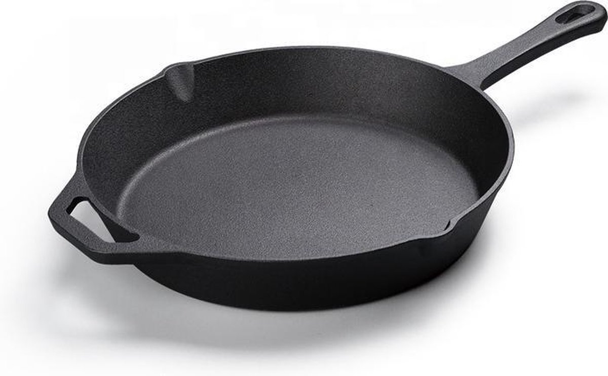 Petromax skillet - gietijzer - koekenpan met steel en handgreep - ø35cm