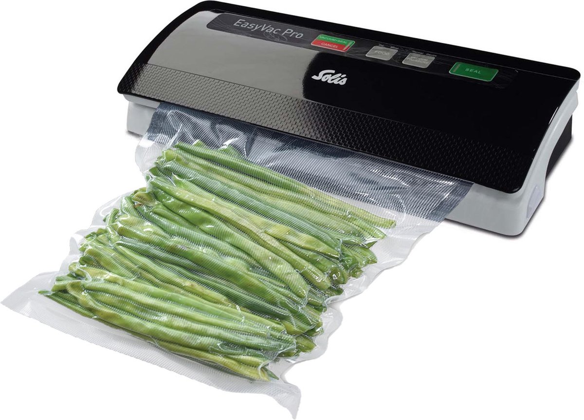 Solis Vac Pro 569 Vacumeermachine - Met Slangaansluiting - Zwart/Grijs