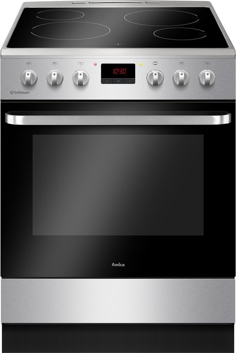 Amica ACV6005VX - Vitrokeramisch Fornuis
