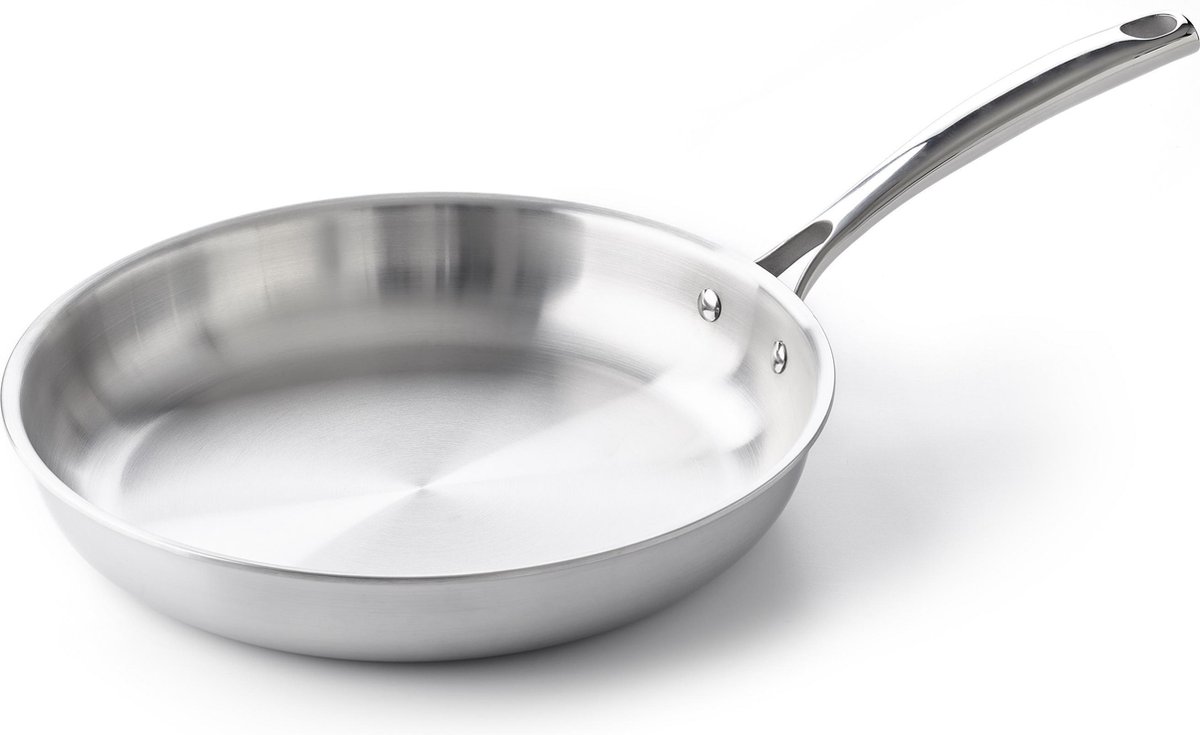 BK Superior Triply Koekenpan - Ø 28 cm - RVS - Inductie