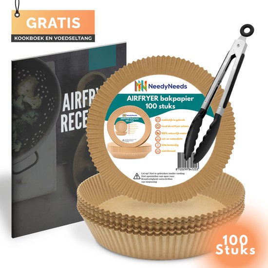NeedyNeeds® Airfryer Bakpapier