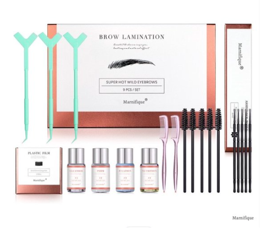 Marnifique® Professional Brow lamination kit - Starterkit - Eyebrow lamination - Wenkbrauwgel - Wenkbrauw borstel - Wenkbrauw lift - Brow soap - Brow Bar