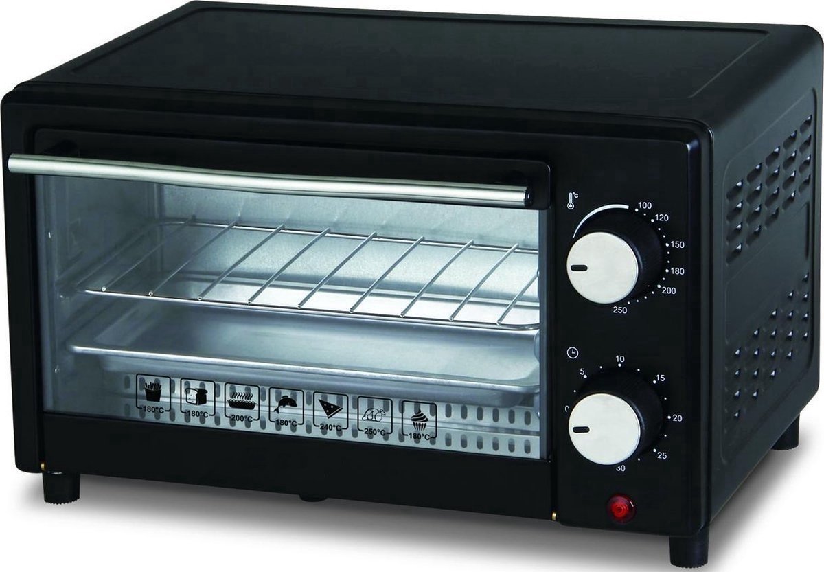 Esperanza EKO004 Mini Oven - Vrijstaand - 10 Liter – Kruimellade
