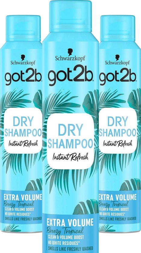 got2b Fresh&Fabulous Volume droogshampoo 3x 200ml review