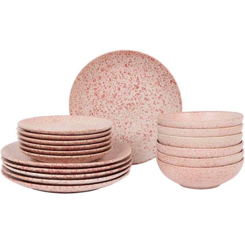 Action Serviesset Eclipse Speckle Roze review